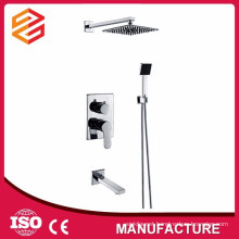 in wall shower sets new square rain shower head set